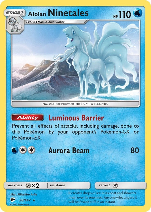 Alolan Ninetales (28/147) (SM03)