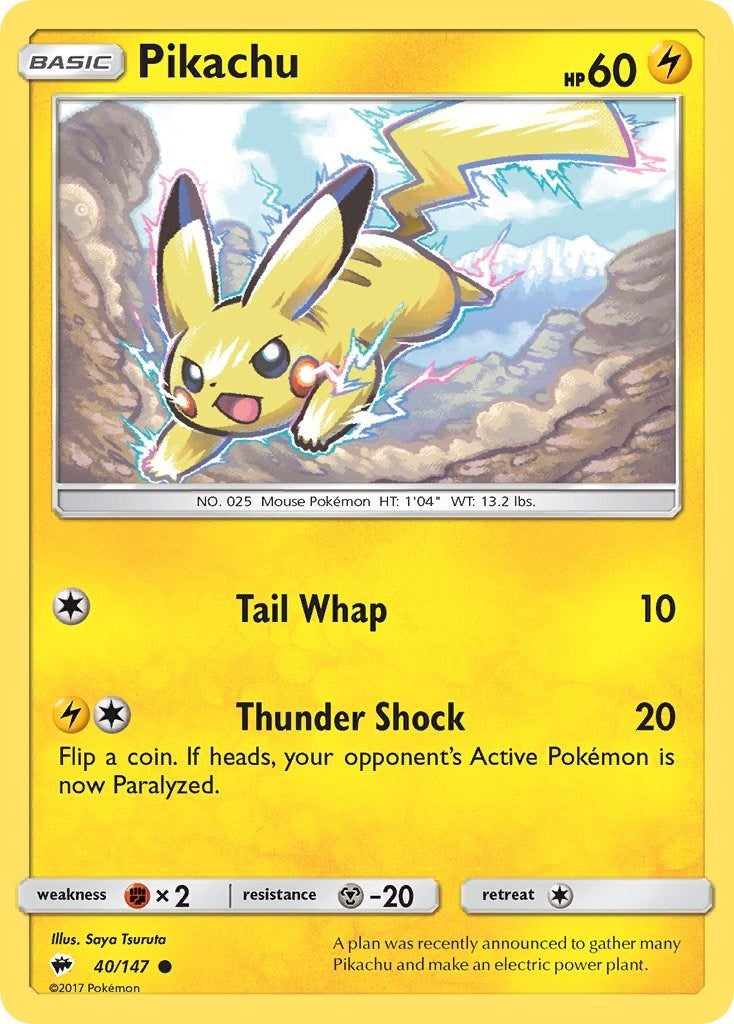 Pikachu (40/147) (SM03)