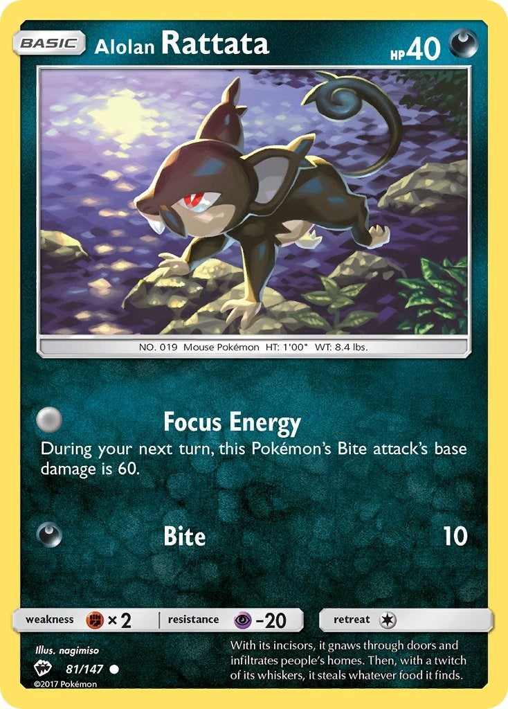 Alolan Rattata (81/147) (SM03)