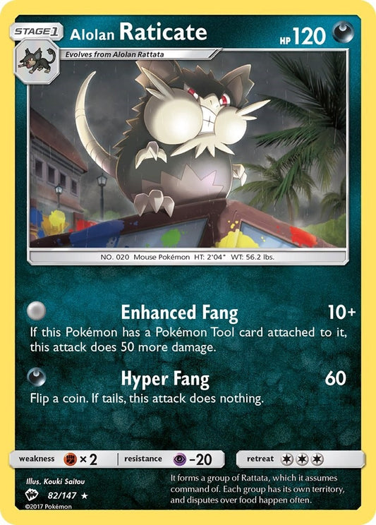 Alolan Raticate (82/147) (SM03)