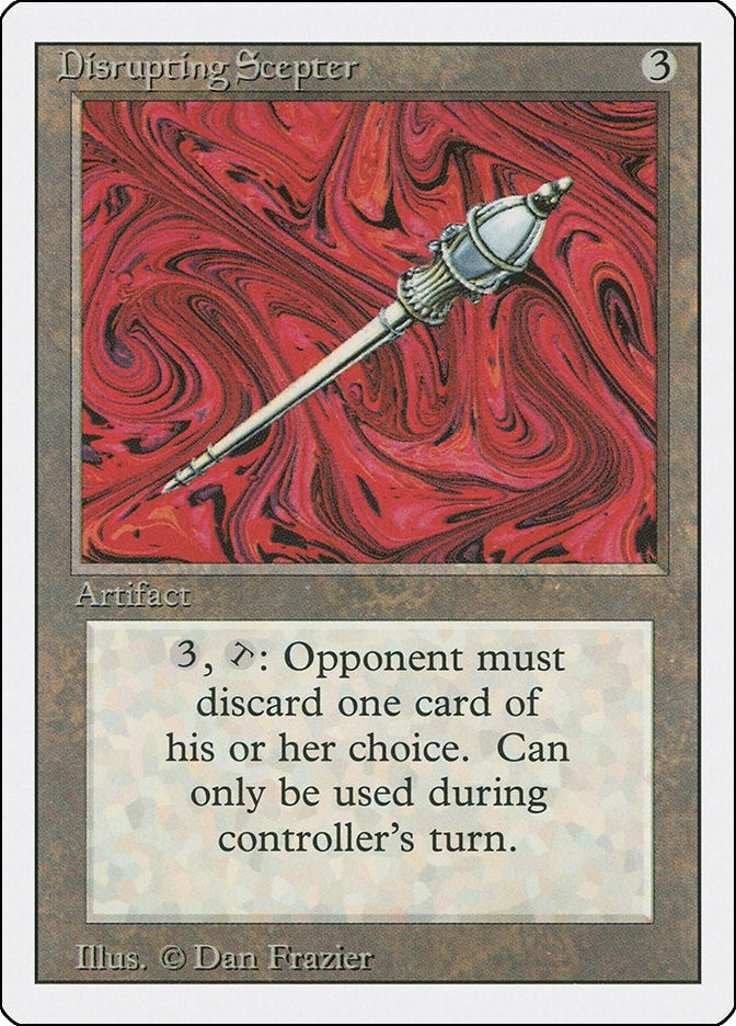 Disrupting Scepter (3ED)