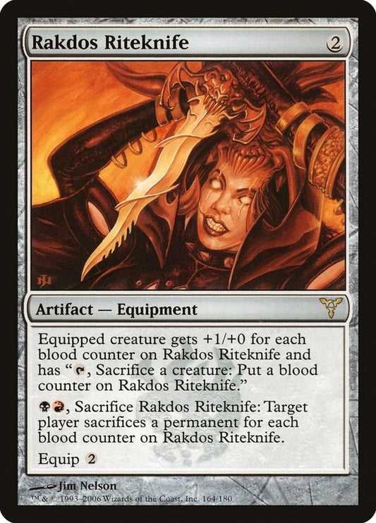 Rakdos Riteknife (164) (DIS)