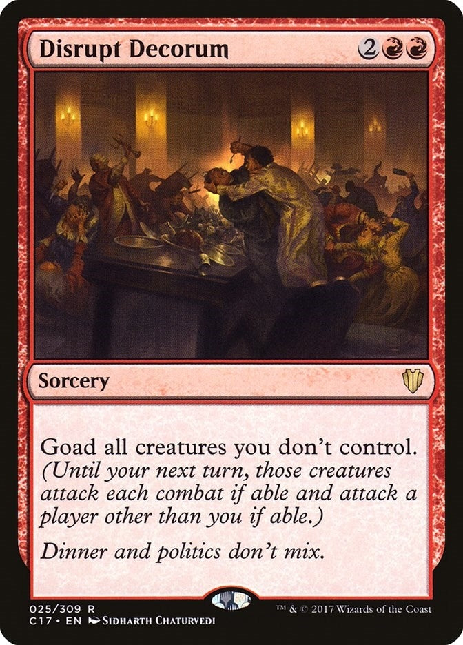 Disrupt Decorum (25) (C17)