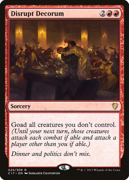 Disrupt Decorum (25) (C17)