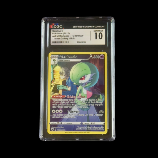 Pokemon Slab Gardevoir TG05 CGC 10 Gem 2025