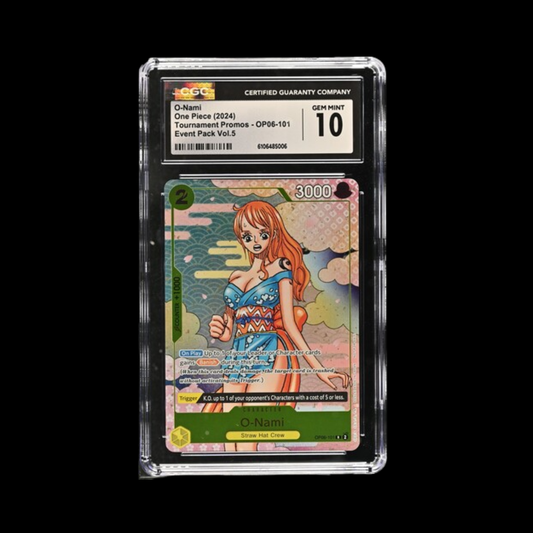One Piece Slab O-Nami OP06-101 CGC 10 Gem Mint