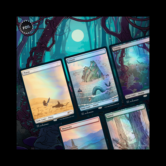 MTG Magic The Gathering Secret Lair Kozyndan: The Lands Foil Edition Sealed
