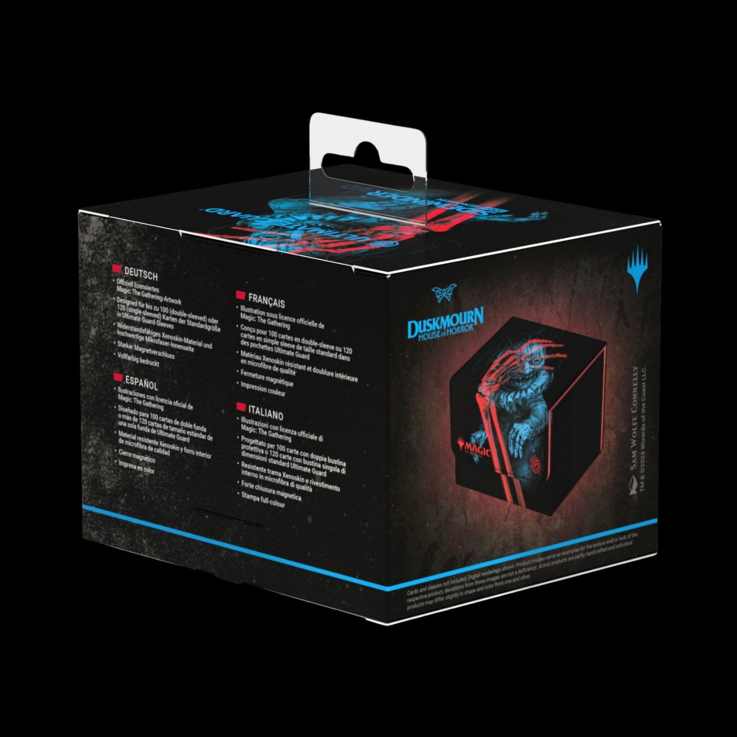 Ultimate Guard Deck Case Sidewinder 100+ Xenoskin MTG Duskmourn Marvin, Murder Mimic