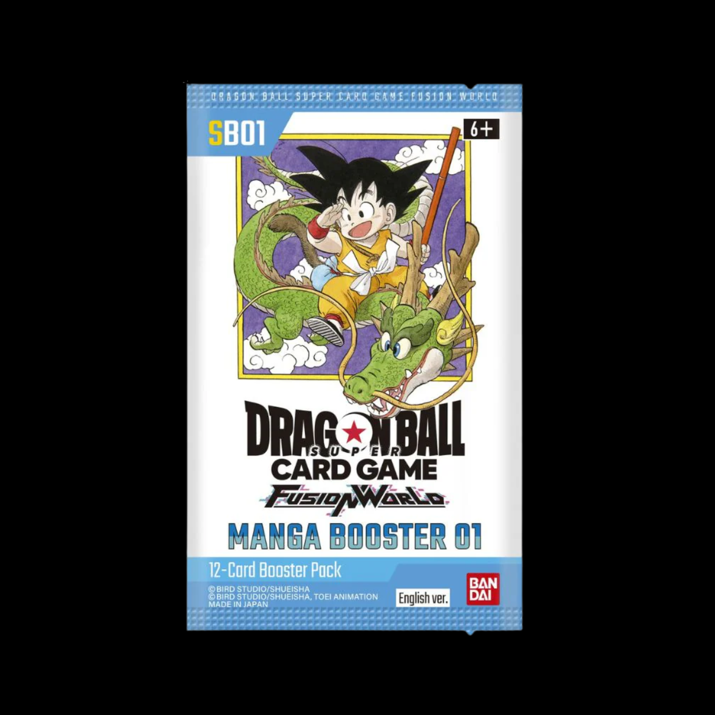 Dragon Ball Super Fusion World Manga Booster SB01 Booster Pack