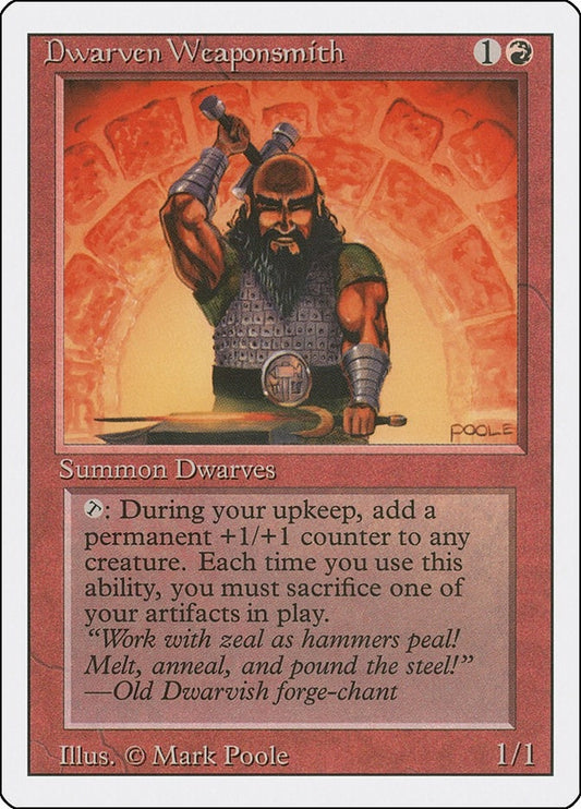 Dwarven Weaponsmith (3ED)