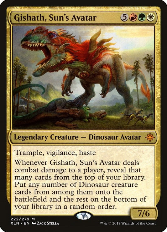 Gishath, Sun's Avatar (222) (XLN)