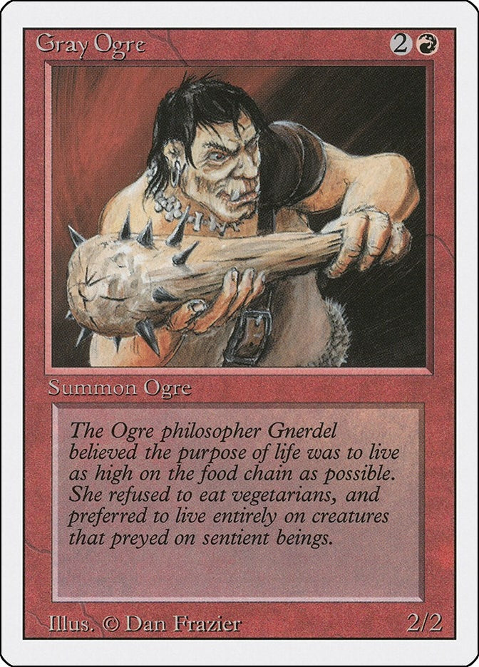 Gray Ogre (3ED)