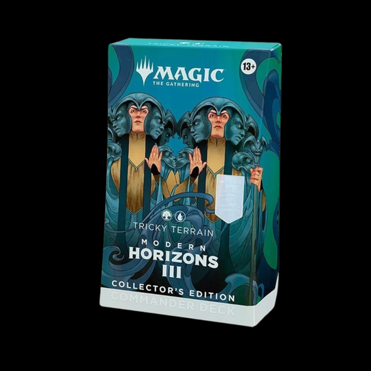 MTG Magic The Gathering Modern Horizons 3 Collector's Tricky Terrain Commander Deck