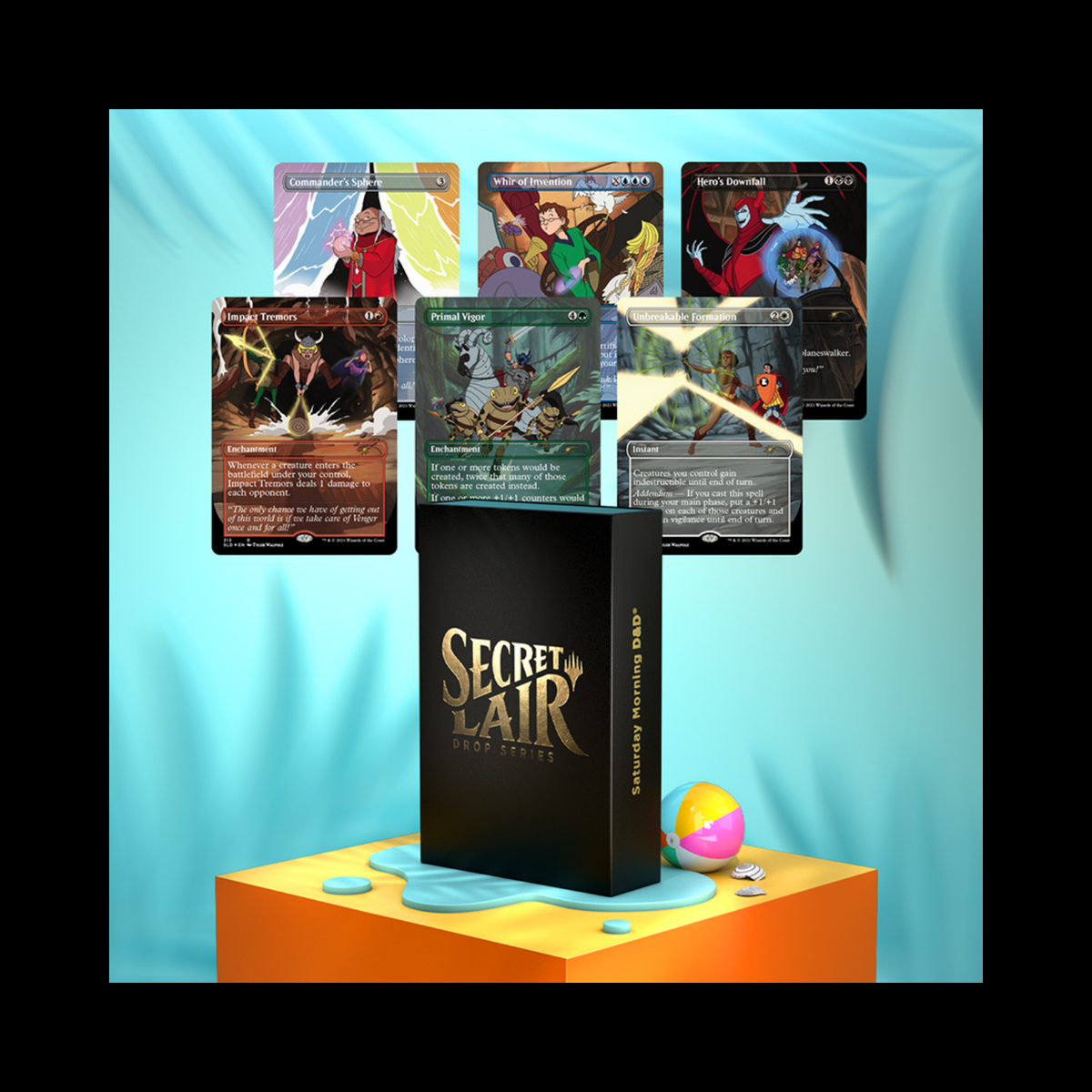 MTG Magic The Gathering Secret Lair Saturday Morning D&D Sealed