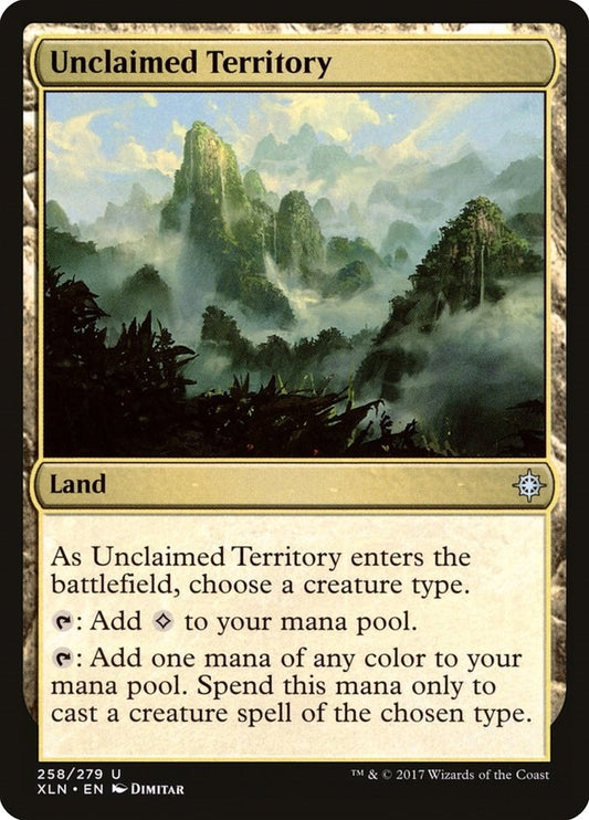 Unclaimed Territory (258) (XLN)