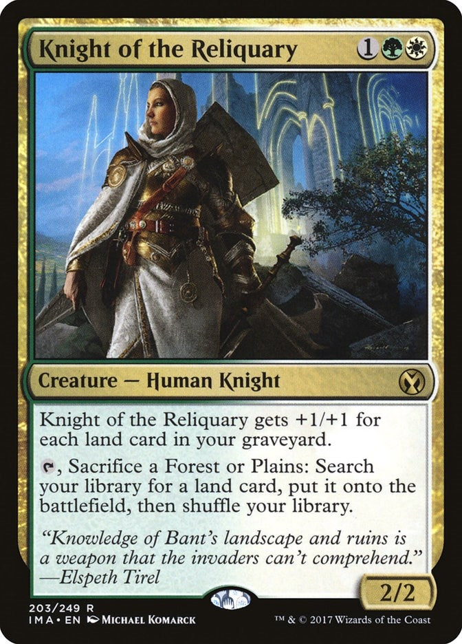 Knight of the Reliquary (203) (IMA)