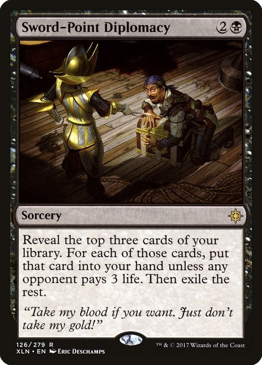 Sword-Point Diplomacy (126) (XLN)