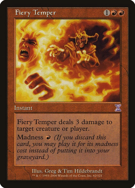 Fiery Temper (62) (TSB)