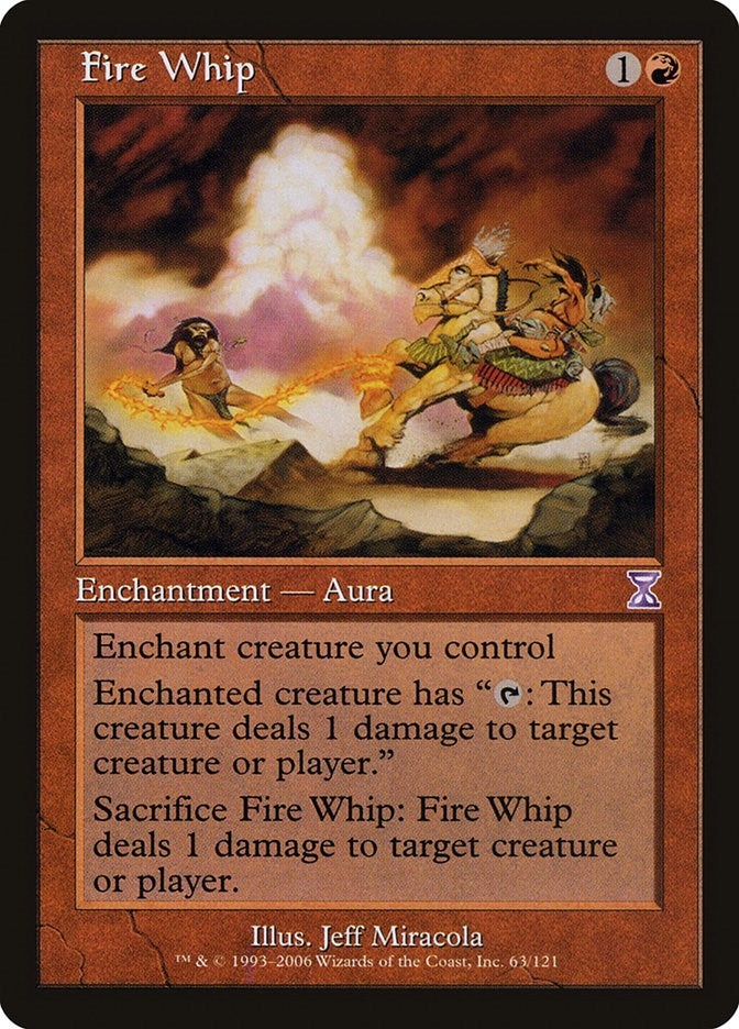 Fire Whip (63) (TSB)