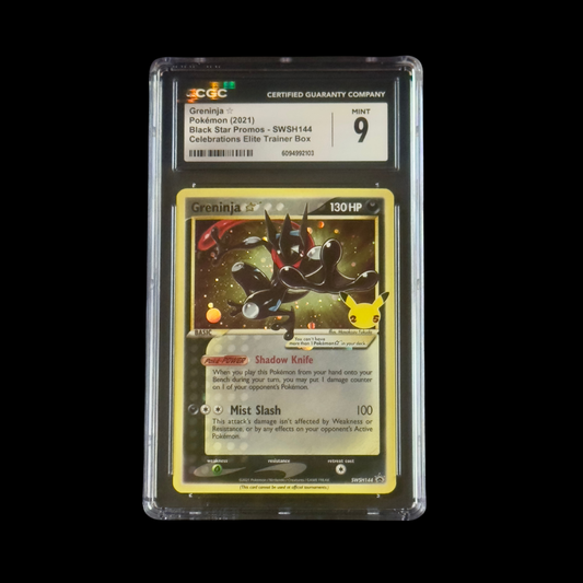 Pokemon Slab Greninja SWSH144 CGC 9 Mint 2021