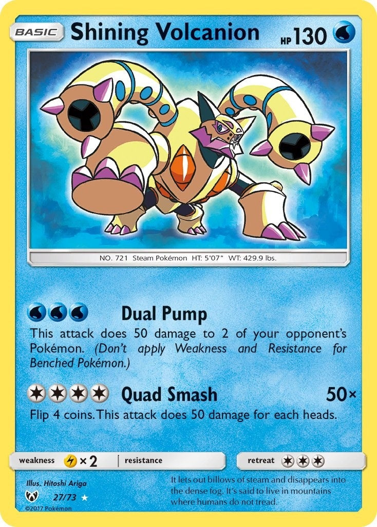 Shining Volcanion (27/73) (SHL)