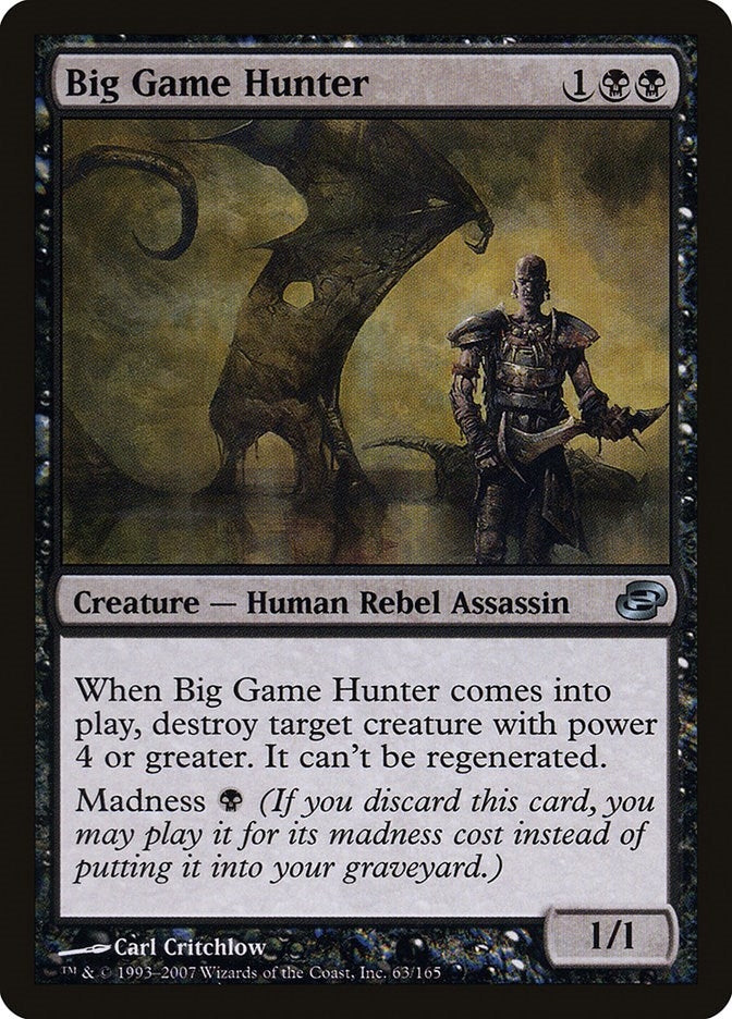 Big Game Hunter (63) (PLC)