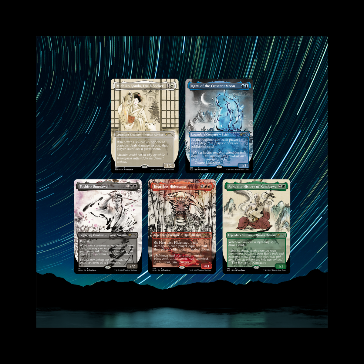 MTG Magic The Gathering Secret Lair Kamigawa Ink Sealed
