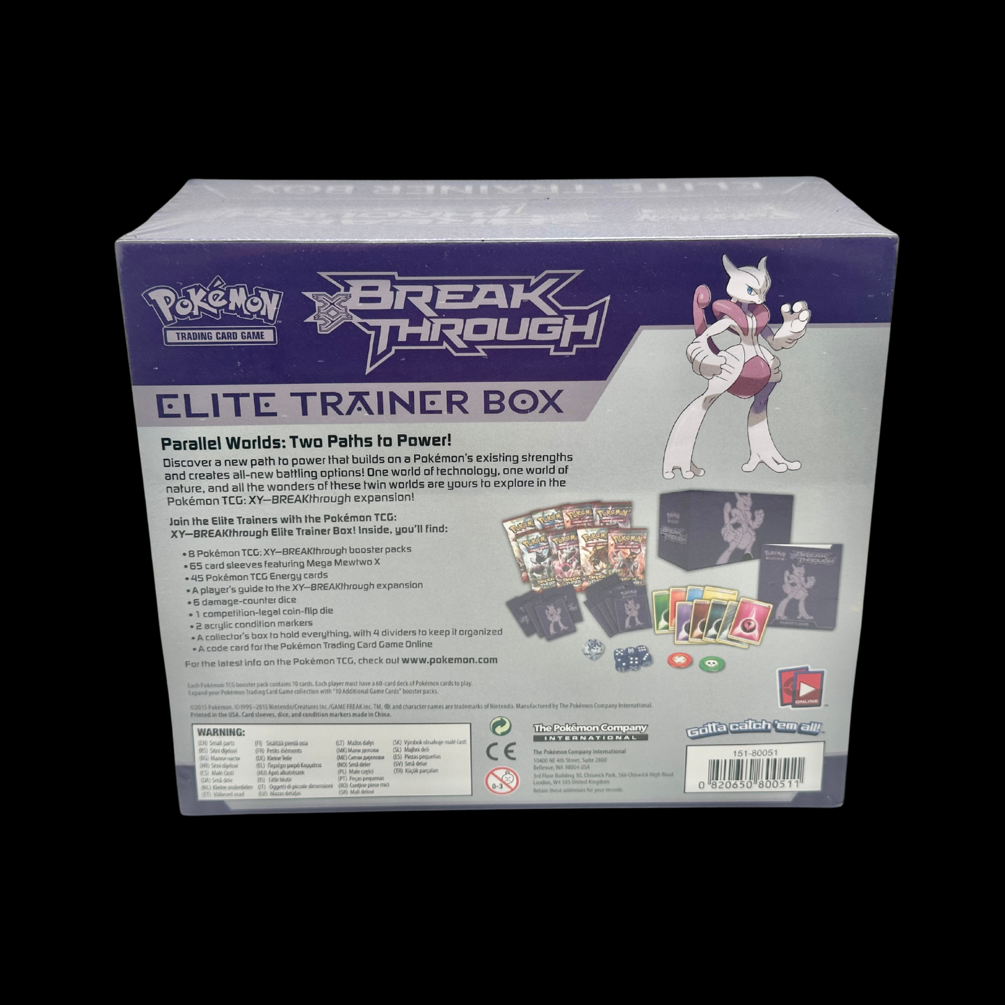 Pokemon XY BREAKthrough Elite Trainer Box 2015