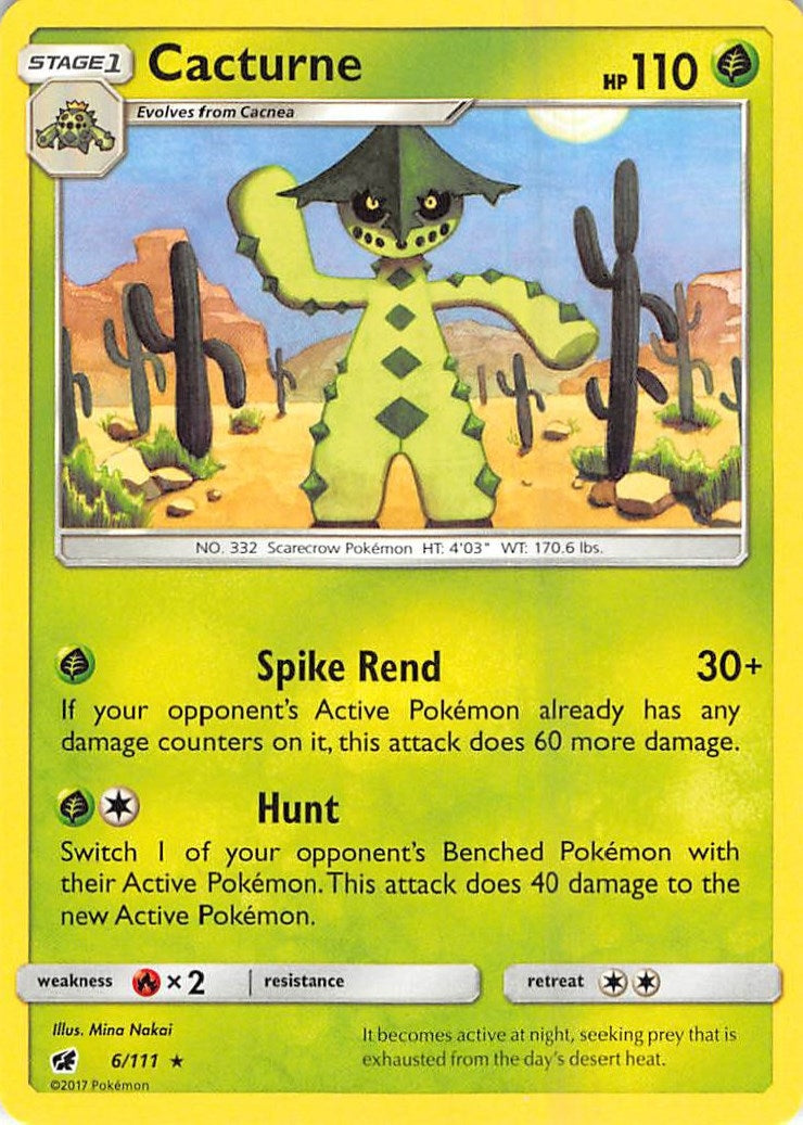 Cacturne (6/111) (SM04)