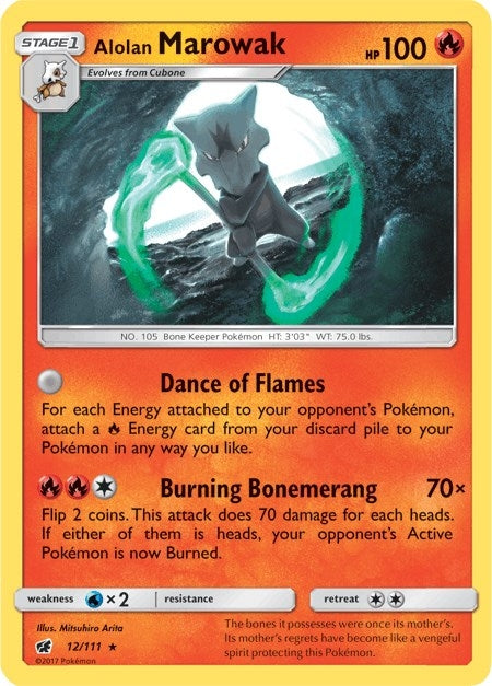 Alolan Marowak (12/111) (SM04)
