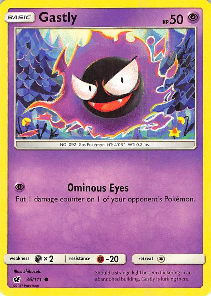 Gastly (36/111) (SM04)