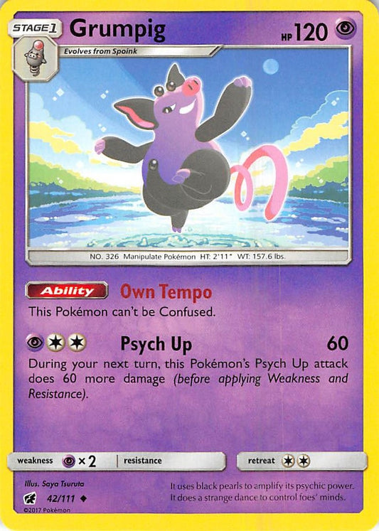 Grumpig (42/111) (SM04)