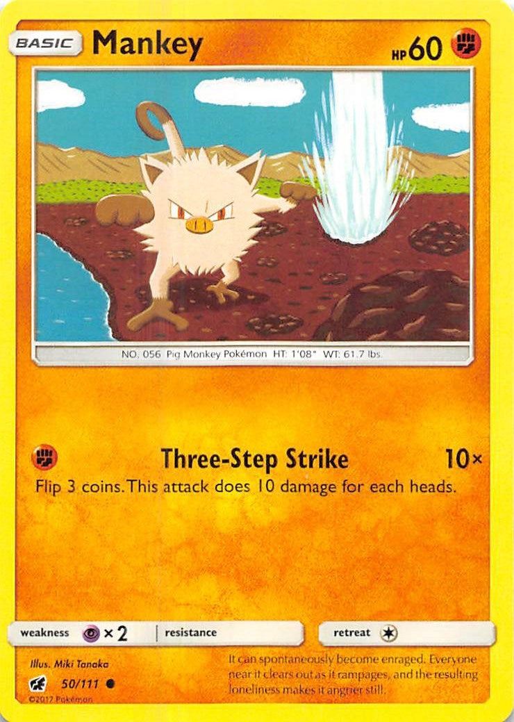 Mankey (50/111) (SM04)