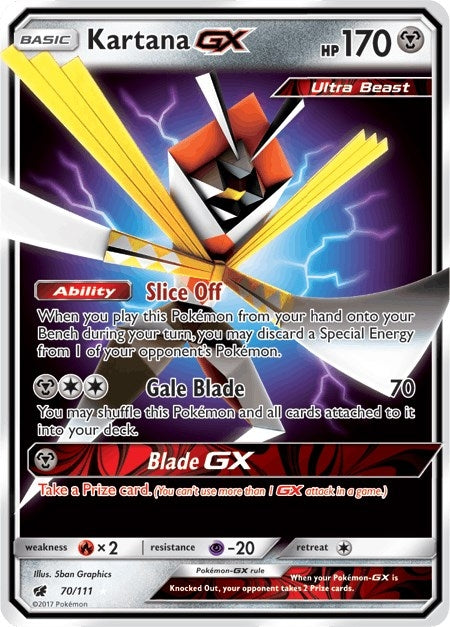 Kartana GX (70/111) (SM04)