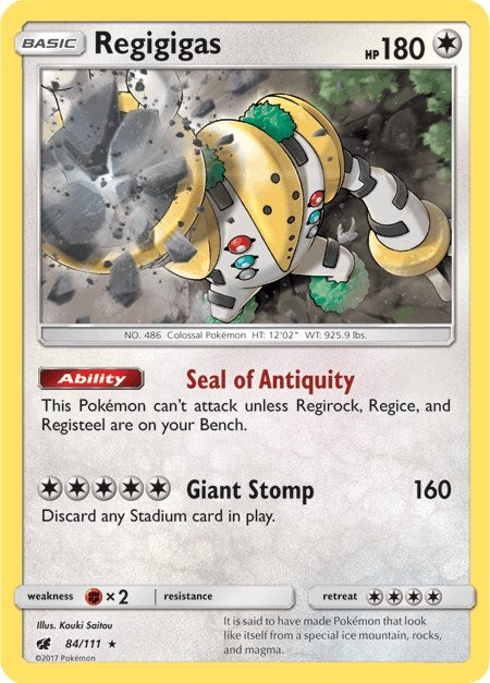 Regigigas (84/111) (SM04)