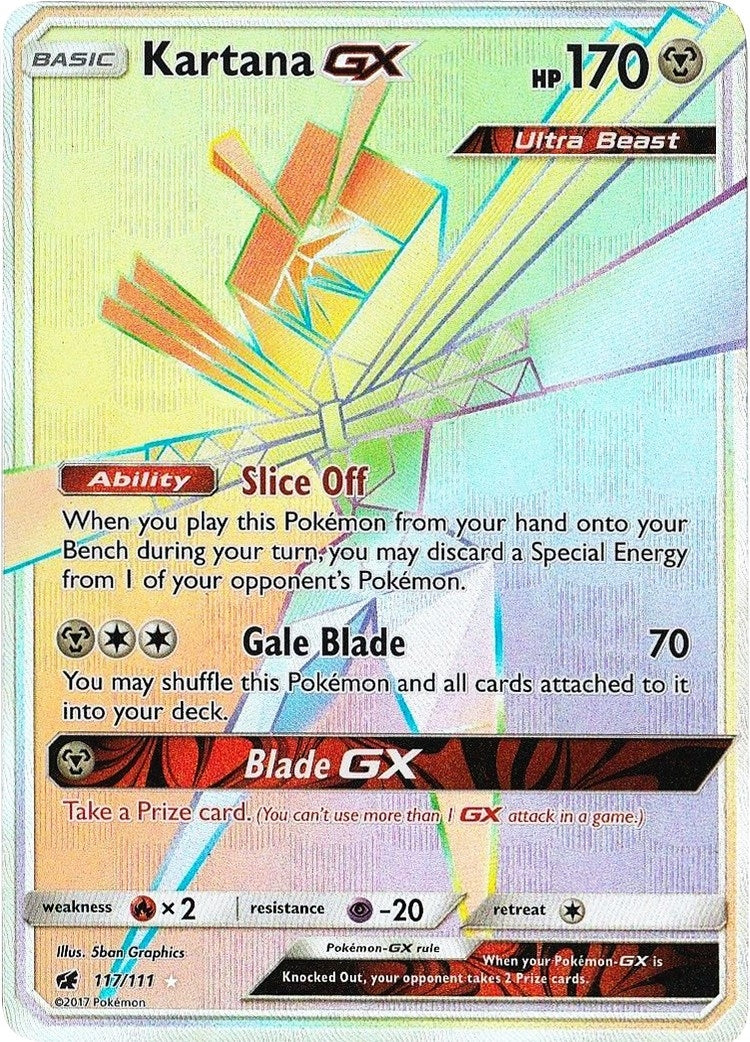 Kartana GX (Secret) (117/111) (SM04)