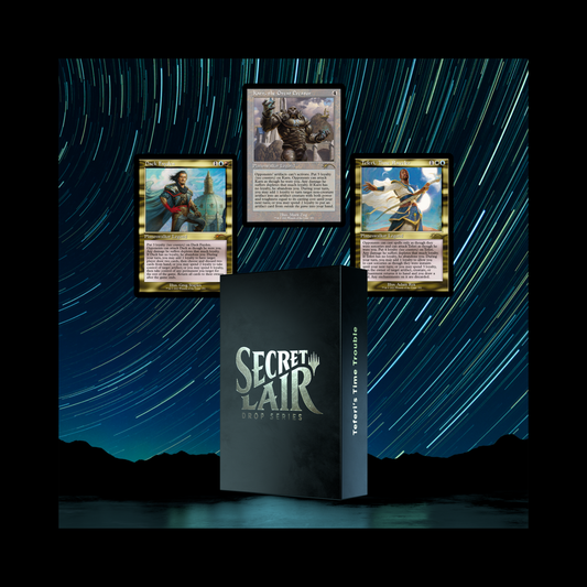 MTG Magic The Gathering Secret Lair Teferi's Time Trouble Sealed