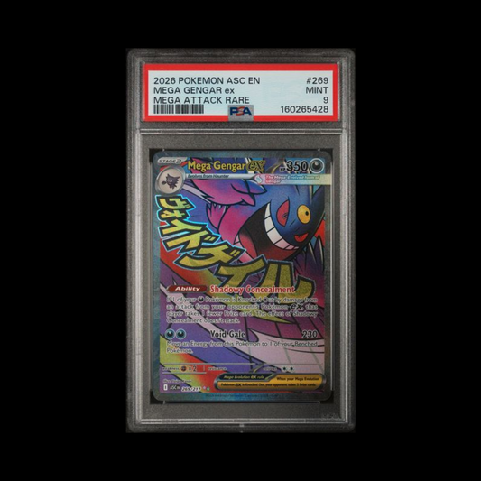 Pokemon Slab Mega Gengar EX 269 PSA 9 Mint 2026