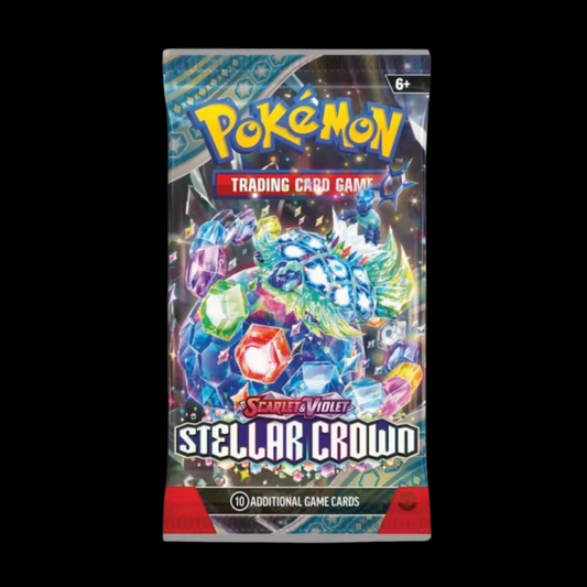 Pokemon Scarlet & Violet Stellar Crown Booster Pack 2024
