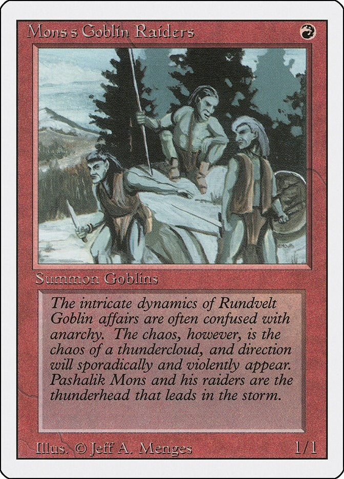 Mons's Goblin Raiders (3ED)