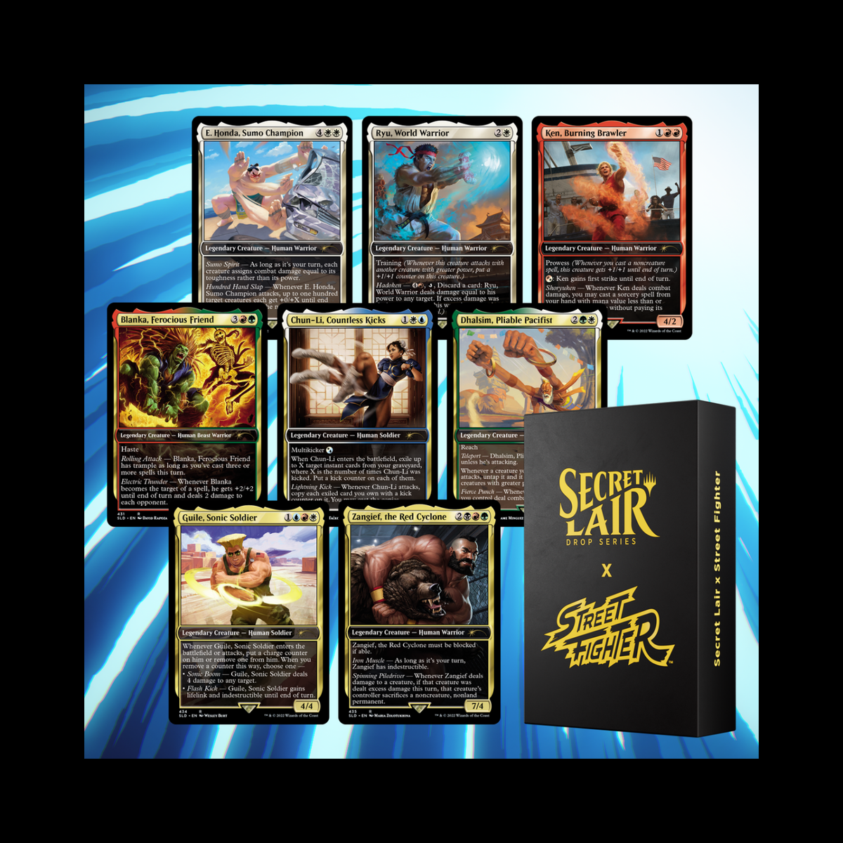MTG Magic The Gathering Secret Lair Street Fighter Sealed