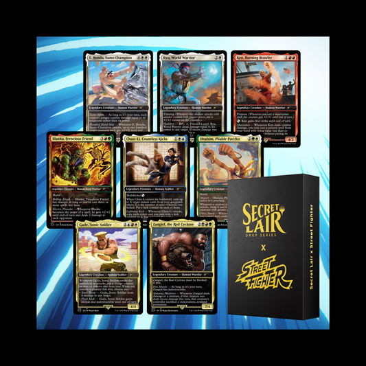 MTG Magic The Gathering Secret Lair Street Fighter Sealed