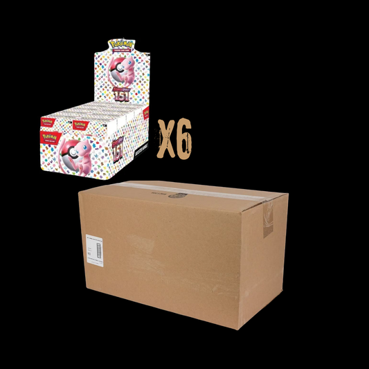 Pokemon Scarlet & Violet 151 10x Booster Bundle Display Sealed Master Case X6