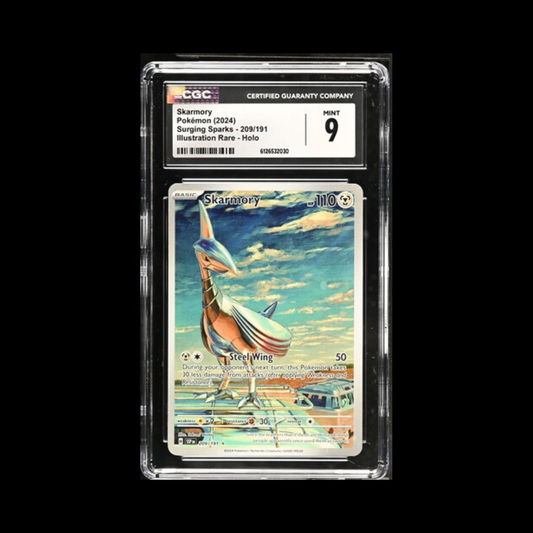 Pokemon Slab Skarmory 209 CGC 9 Mint 2024