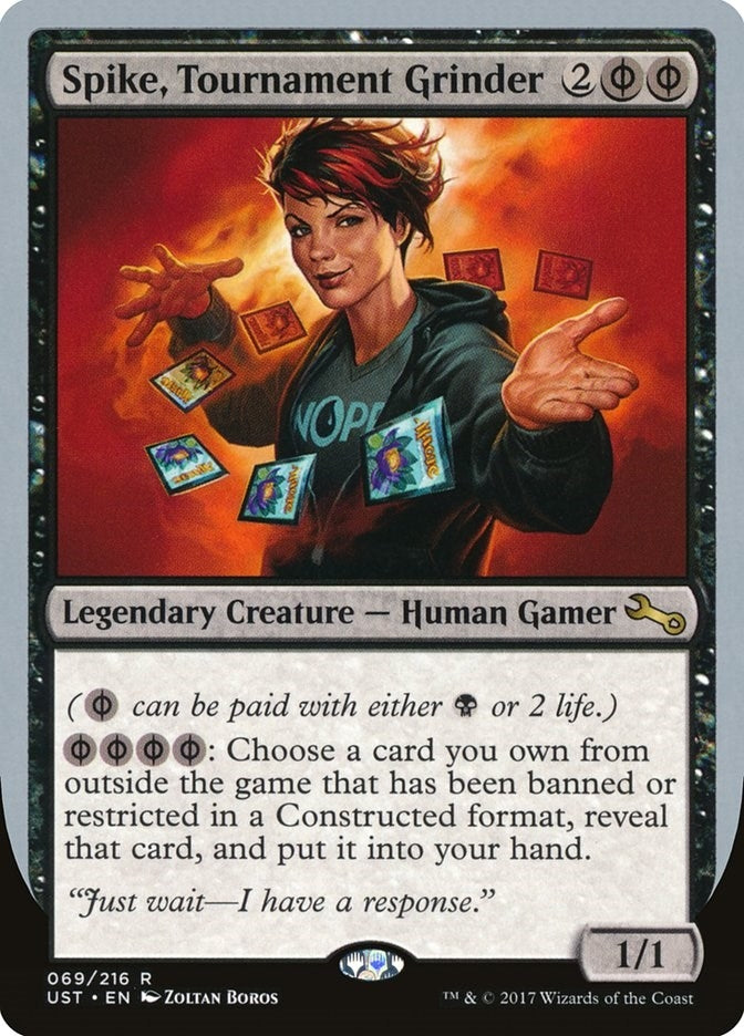 Spike, Tournament Grinder (69) (UST)