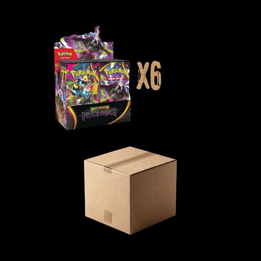 Pokemon Mega Evolution Pitch Black 6x Booster Box Sealed Case (Ships July 2026)