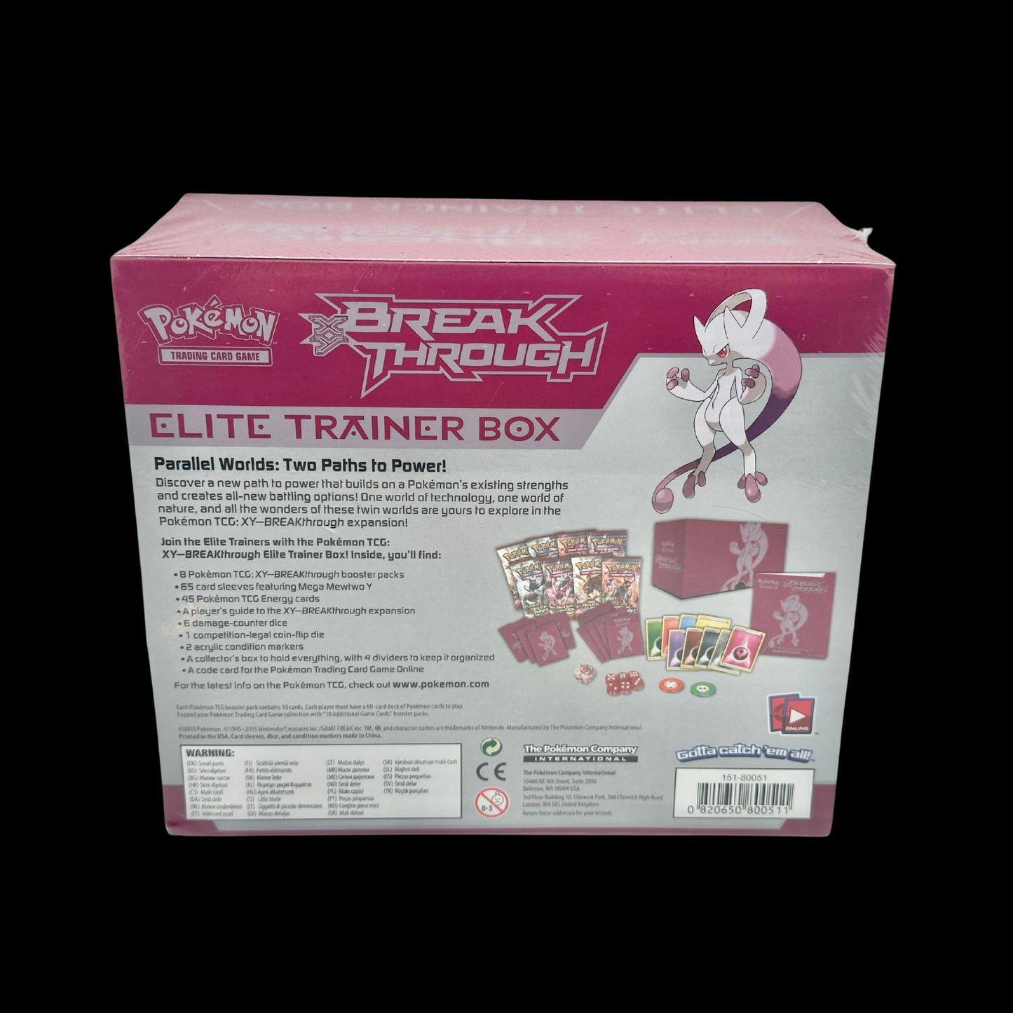Pokemon XY BREAKthrough Elite Trainer Box 2015
