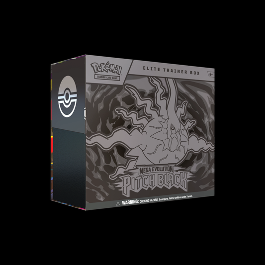 Pokemon Mega Evolution Pitch Black Elite Trainer Box (Ships July 2026)
