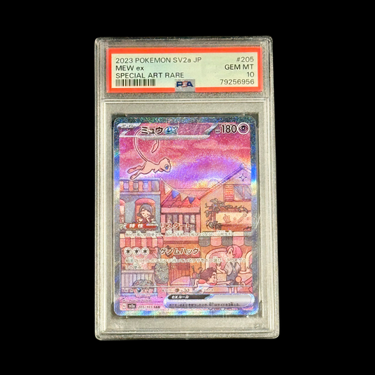 Pokemon JP Slab Mew EX 205 SV2A PSA 10 2023