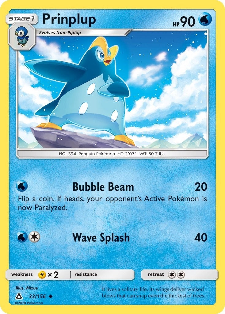 Prinplup (33/156) (SM05)